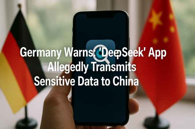 Germany Warns: ‘Deep Seek’ App Allegedly Transmits Sensitive Data to China